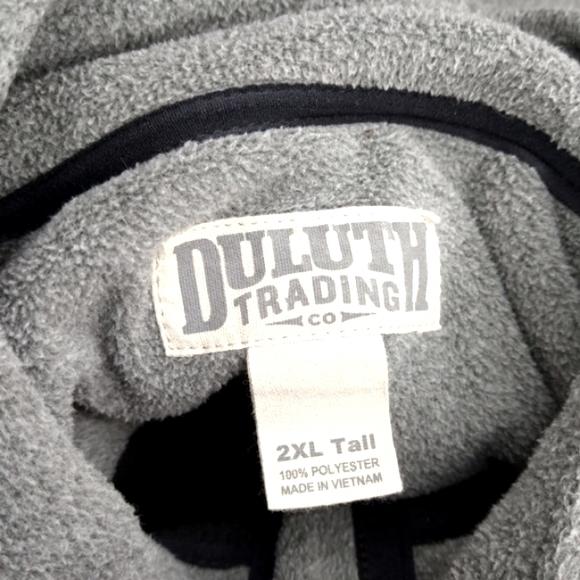 DULUTH TRADING Co. Fleece Jacket Men's Size 2XLT - Picture 7 of 7